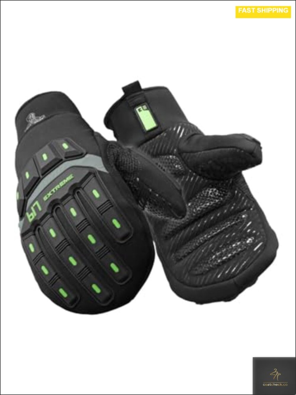 Insulated Extreme Freezer Mittens -30°F Water Resistant Work Gloves with